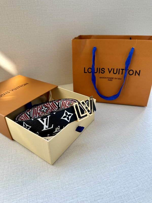 激安ルイヴィトンベルト側面デザイン